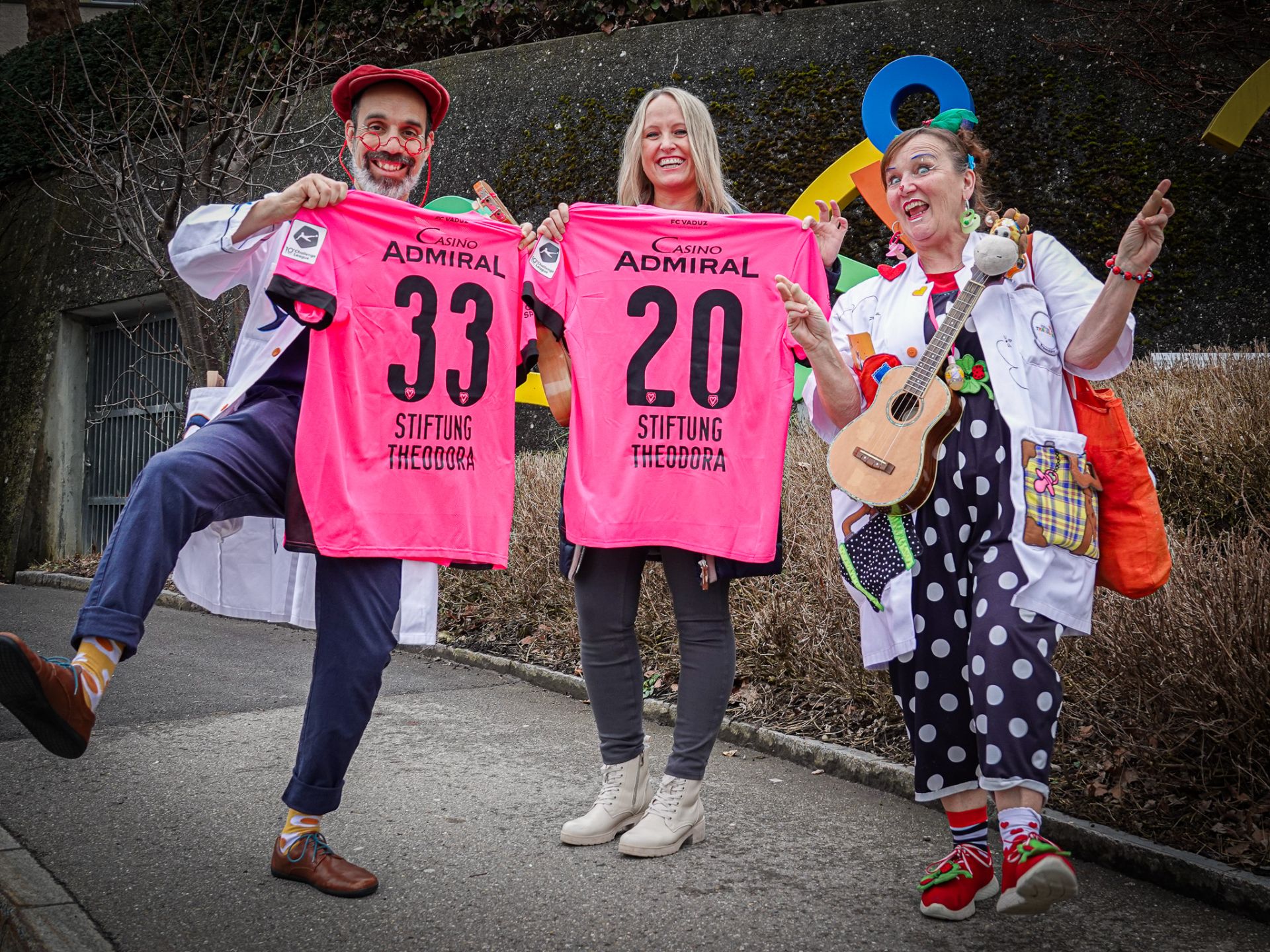 Spenden an die Theodora Stiftung